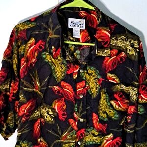 Vintage Sun Casuals short sleeve shirt XXL
